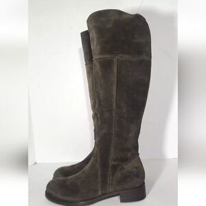 Alberto Fermani Brown Suede Leather Womens Knee High Boots EUR 40 US 9